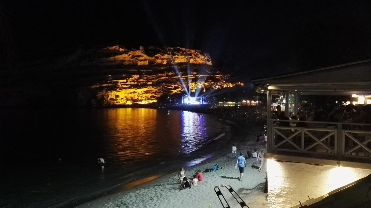 Dimitris Villa Hotel Matala Dış mekan fotoğraf